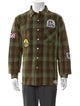 Mostly Heard Rarely Seen Plaid Print Long Sleeve Shirt