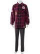 Mostly Heard Rarely Seen Plaid Print Long Sleeve Shirt