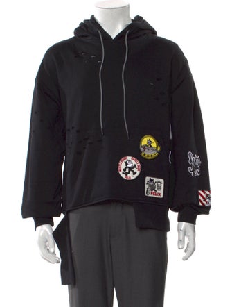 Mostly Heard Rarely Seen Crew Neck Long Sleeve Hoodie