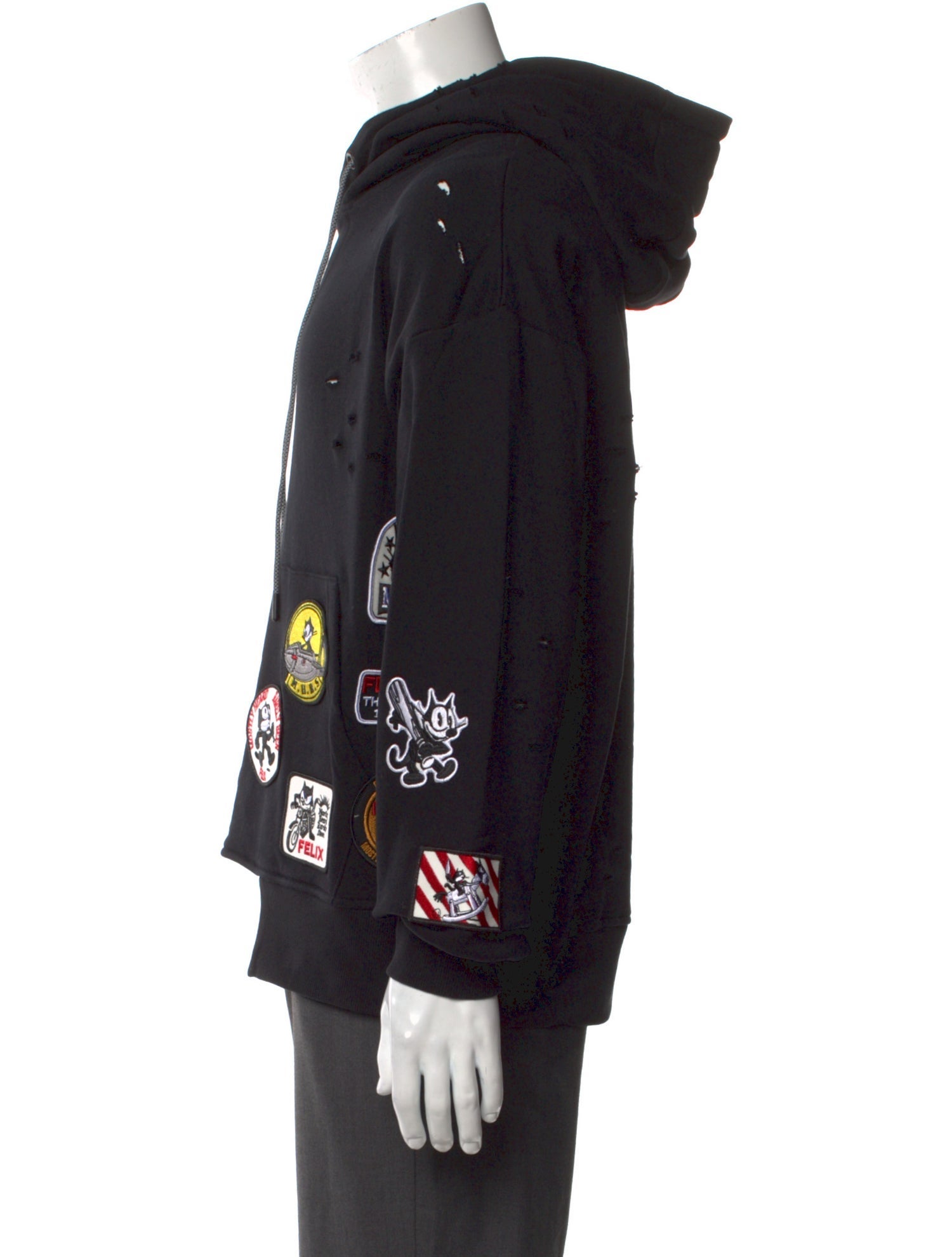 Mostly Heard Rarely Seen Crew Neck Long Sleeve Hoodie