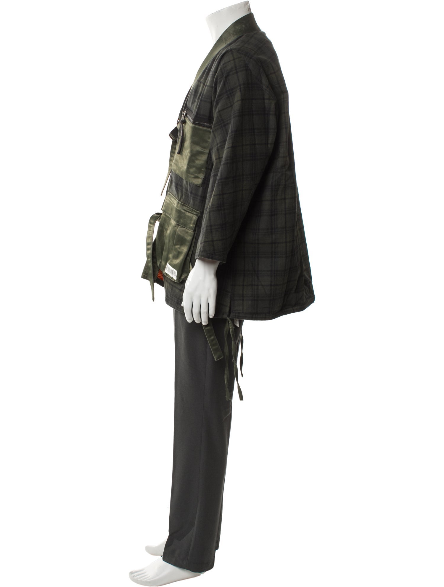 Mostly Heard Rarely Seen Plaid Print Jacket w/ Tags