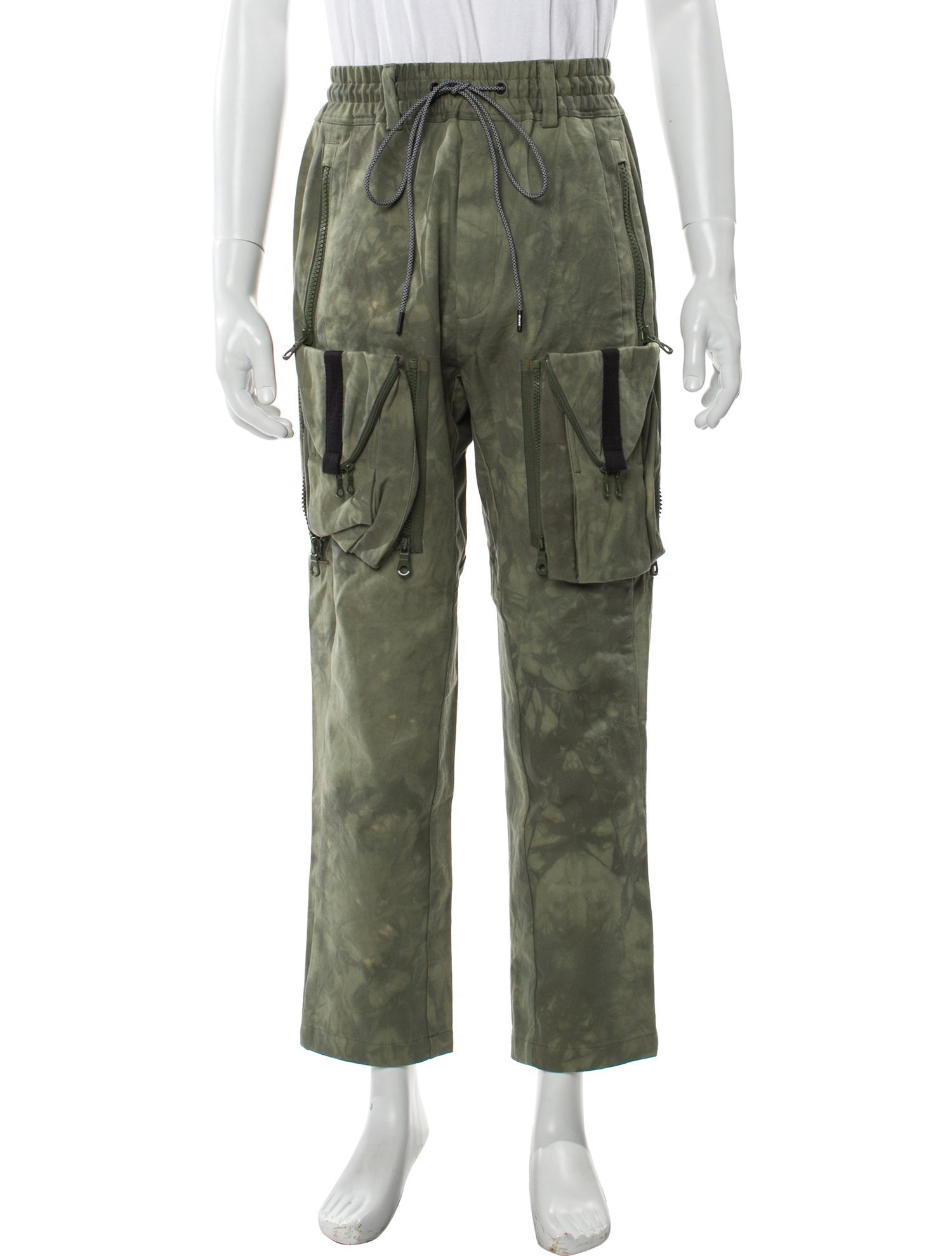 Mostly Heard Rarely Seen Camouflage Print Cargo Pants