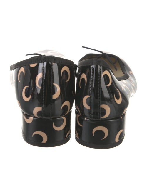 Marine Serre x Repetto Patent Leather Printed Pumps
