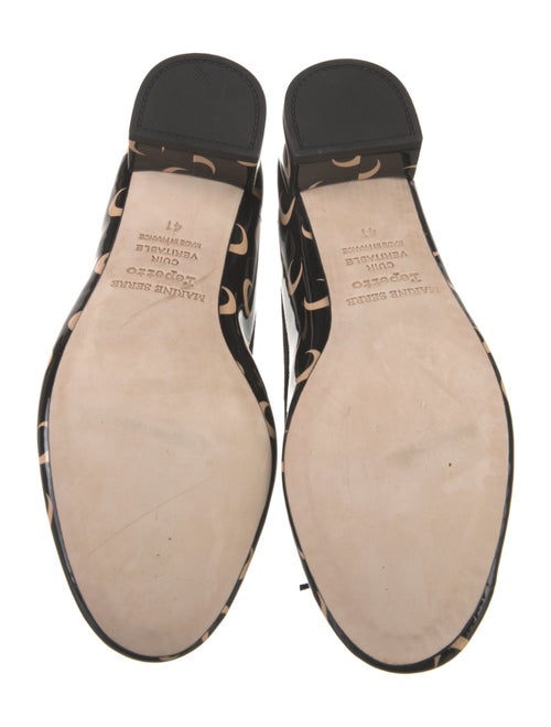Marine Serre x Repetto Patent Leather Printed Pumps