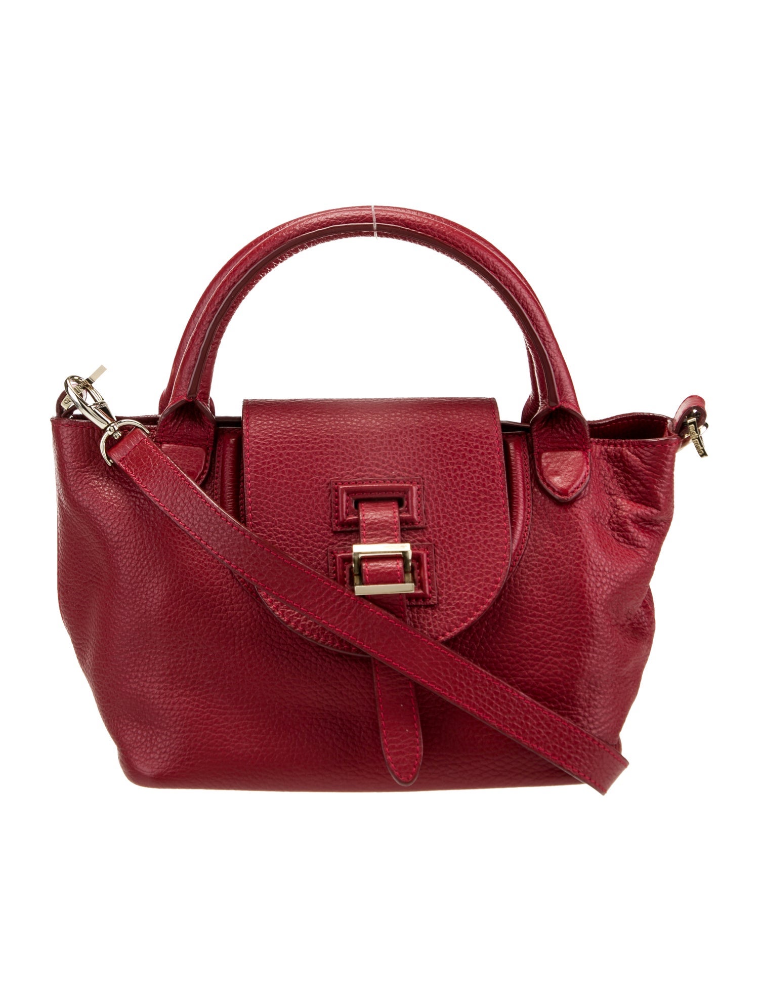 Meli Melo Leather Top Handle Bag
