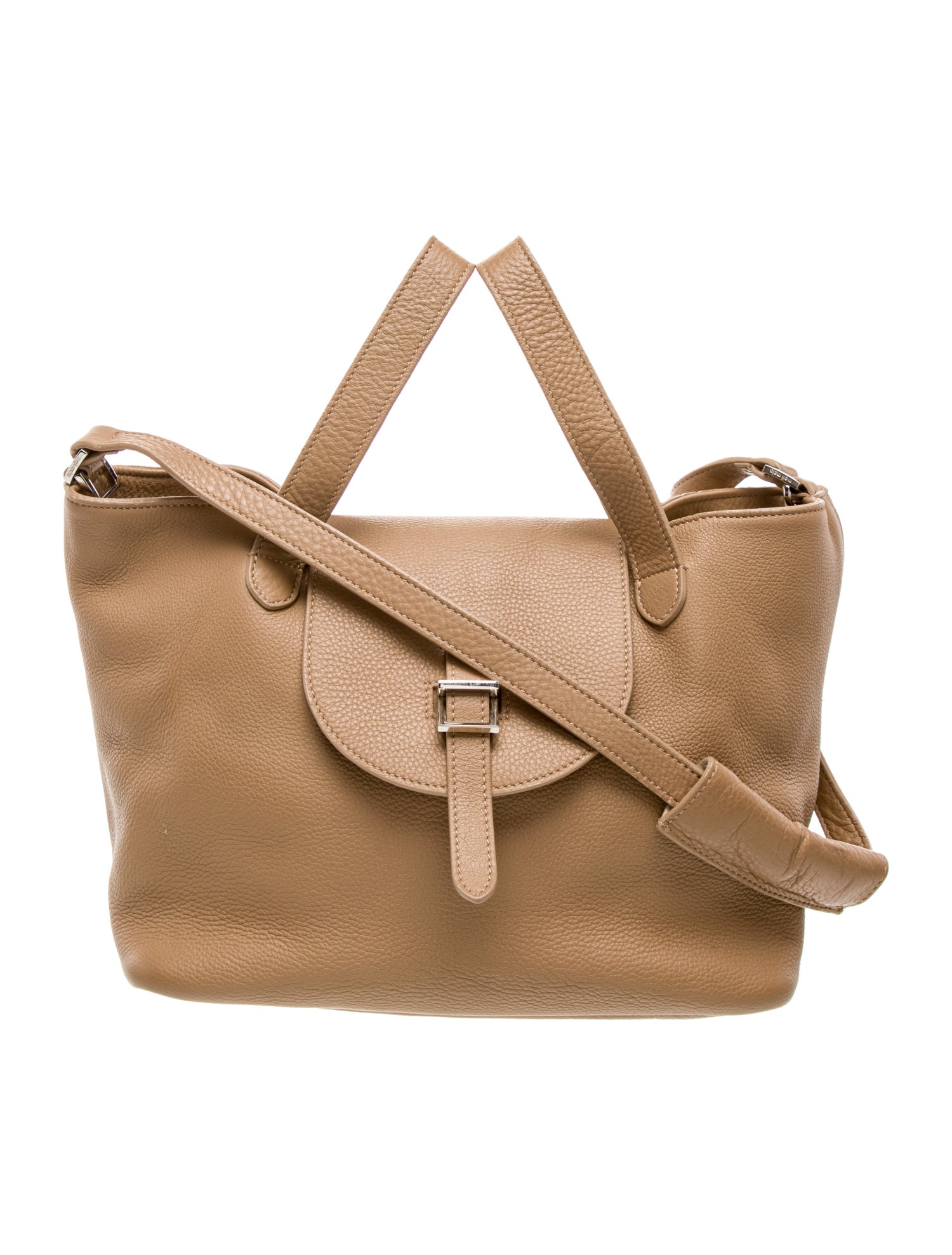 Meli Melo Leather Top Handle Bag