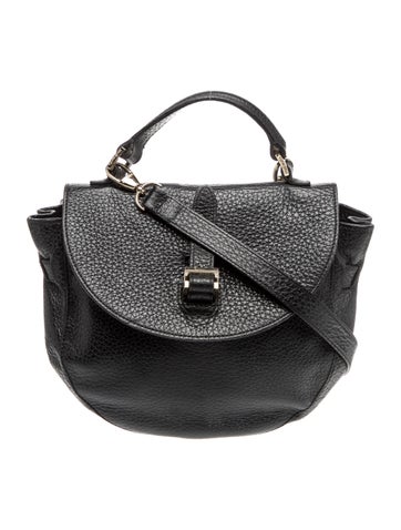 Pre-owned Meli Melo Leather Crossbody Bag In Black