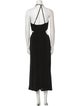 Misha Halterneck Midi Length Dress
