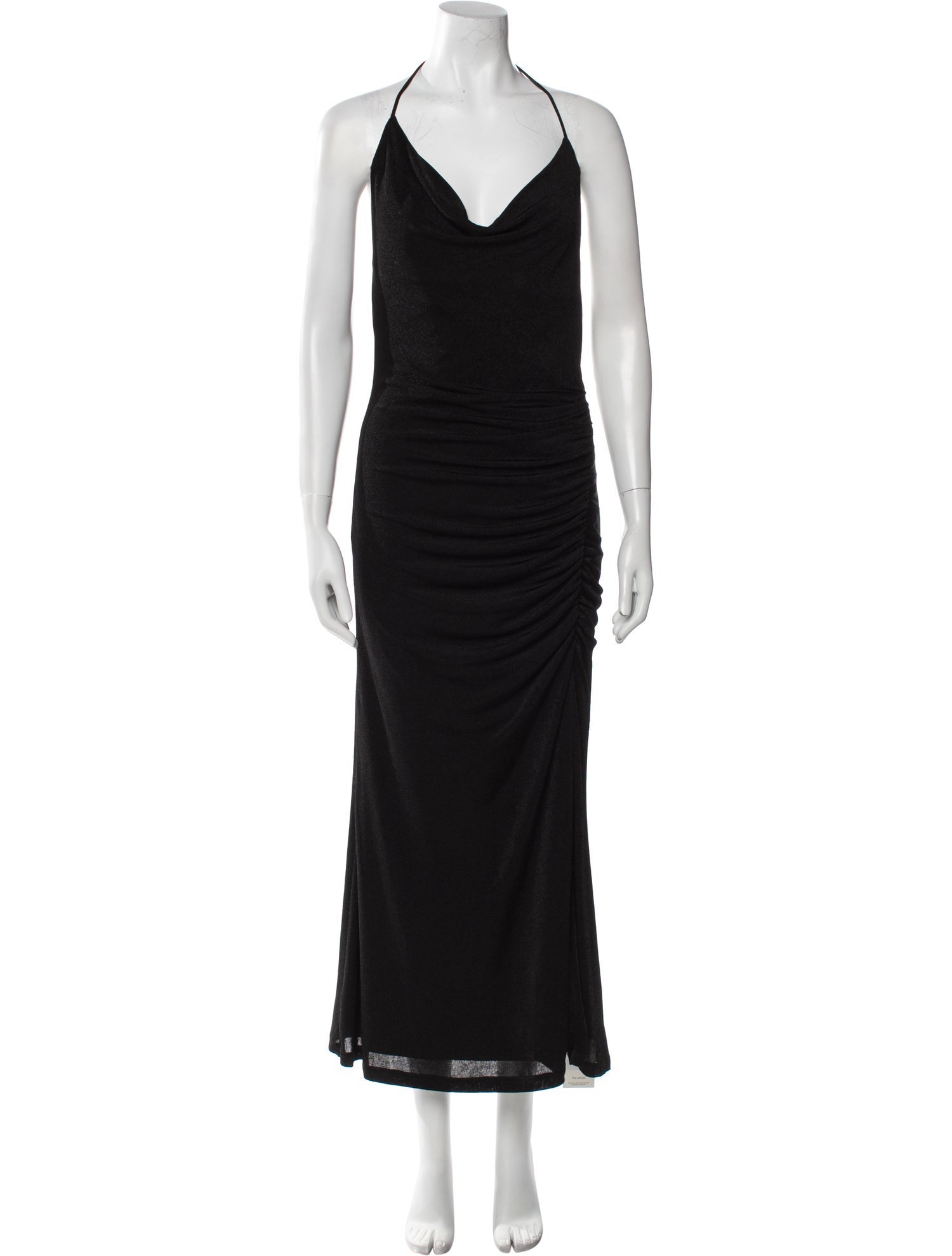 Misha Cowl Neck Long Dress