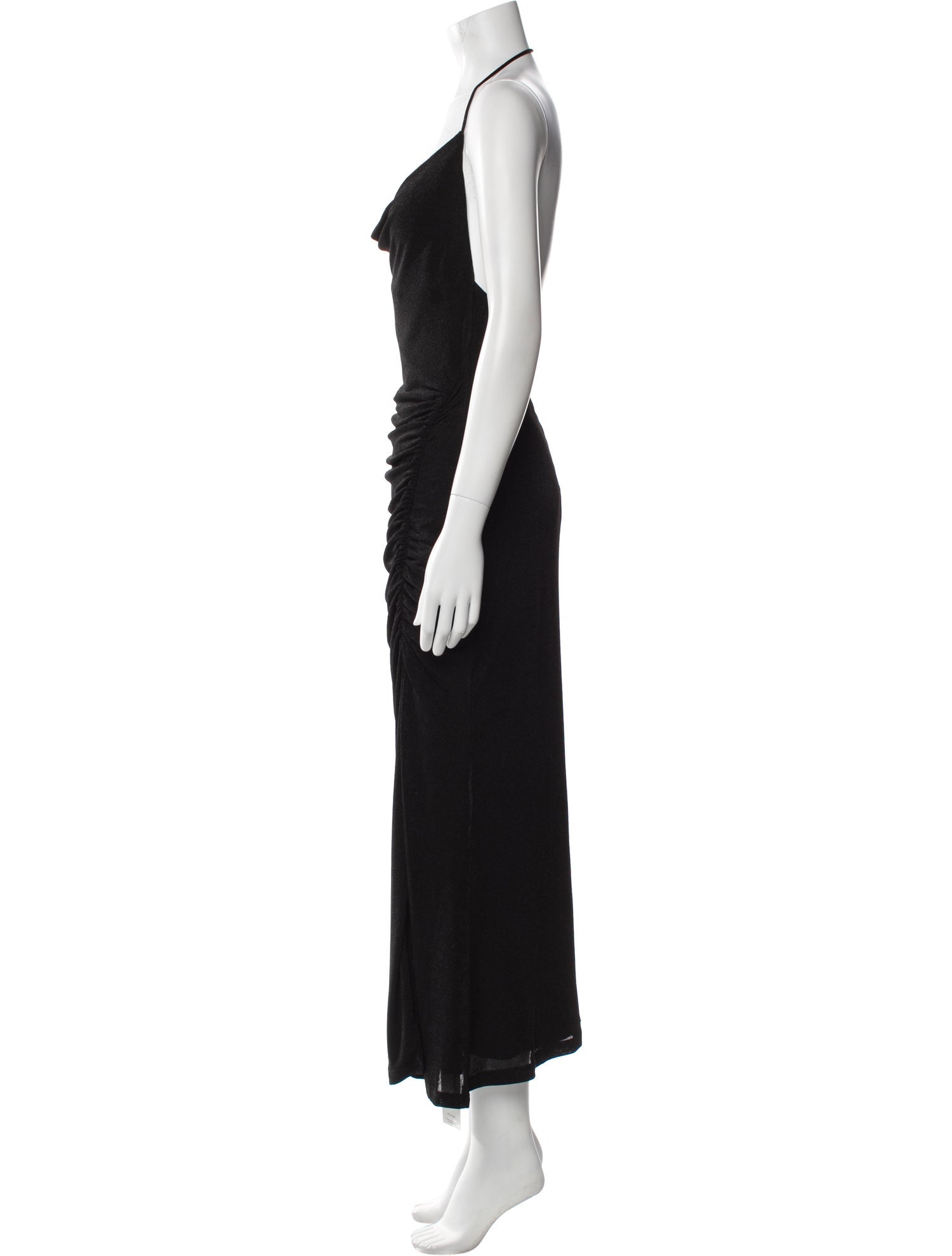 Misha Cowl Neck Long Dress