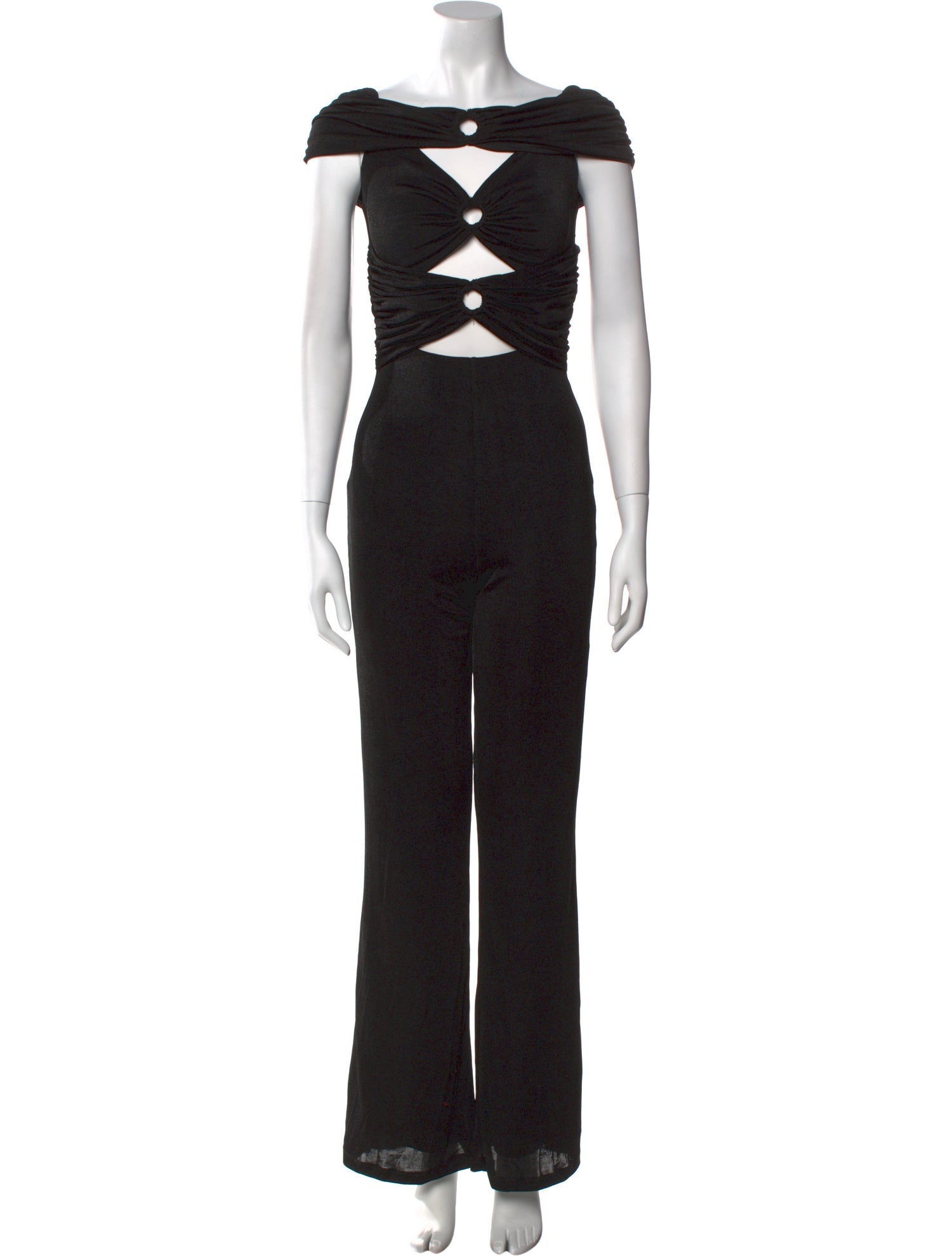 Misha Bateau Neckline Jumpsuit w/ Tags