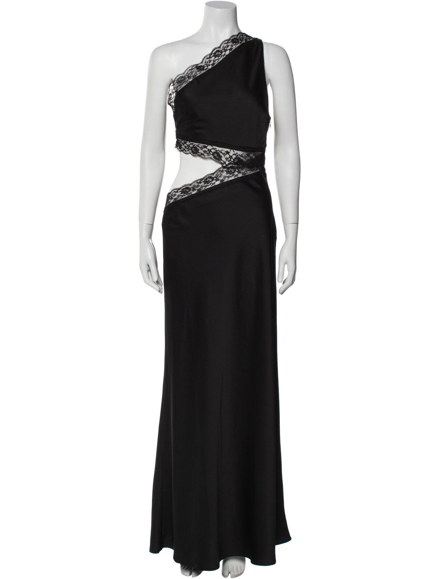Misha One-Shoulder Long Dress