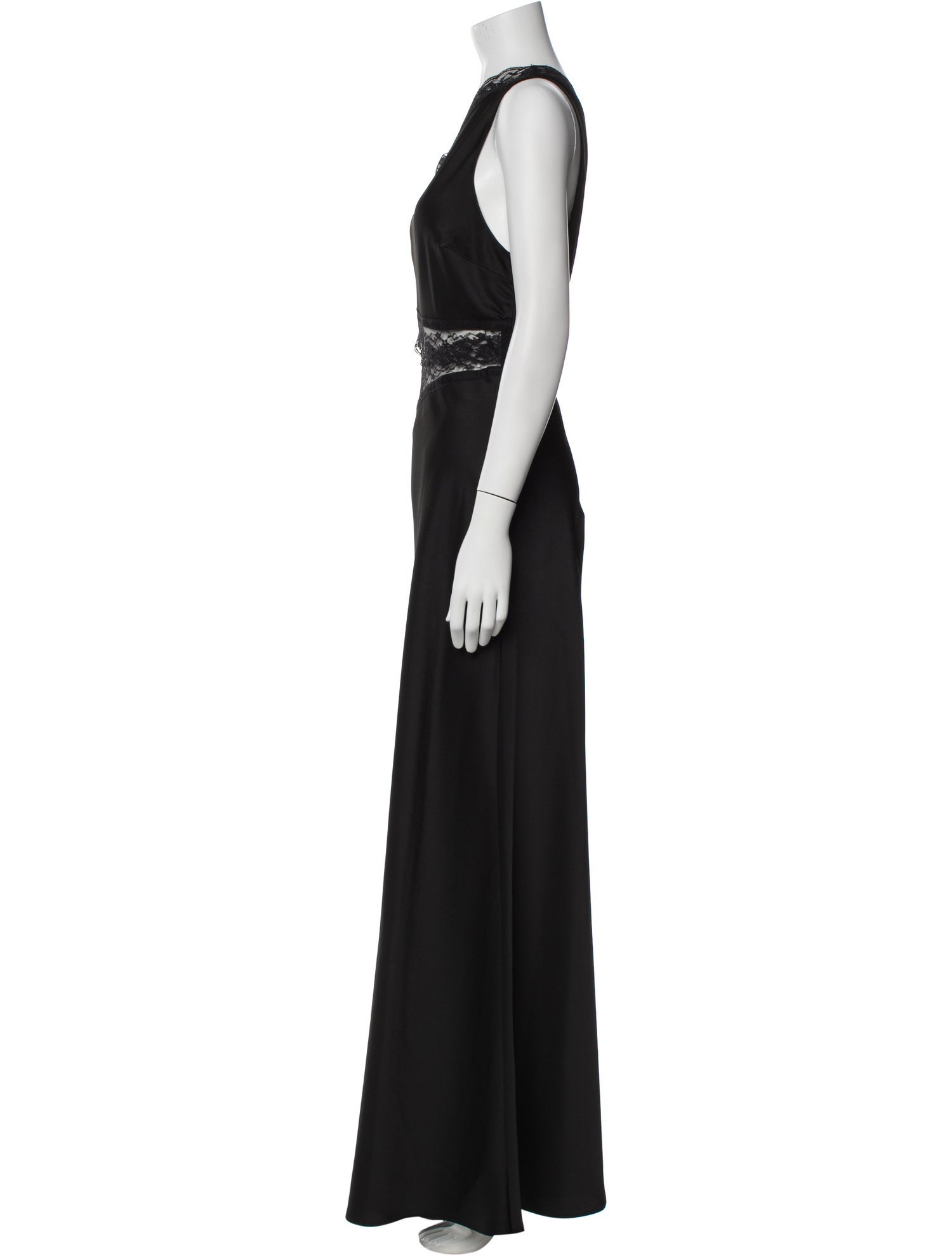 Misha One-Shoulder Long Dress