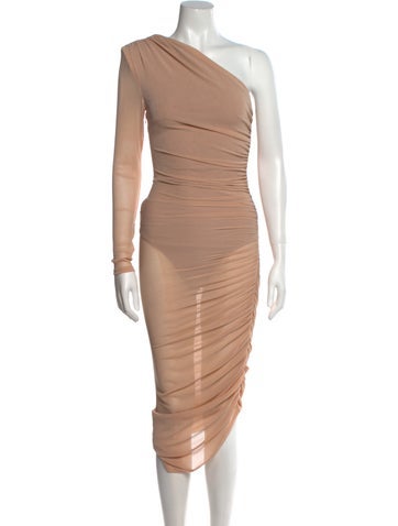 Misha Dresses One-Shoulder Long Dress XS