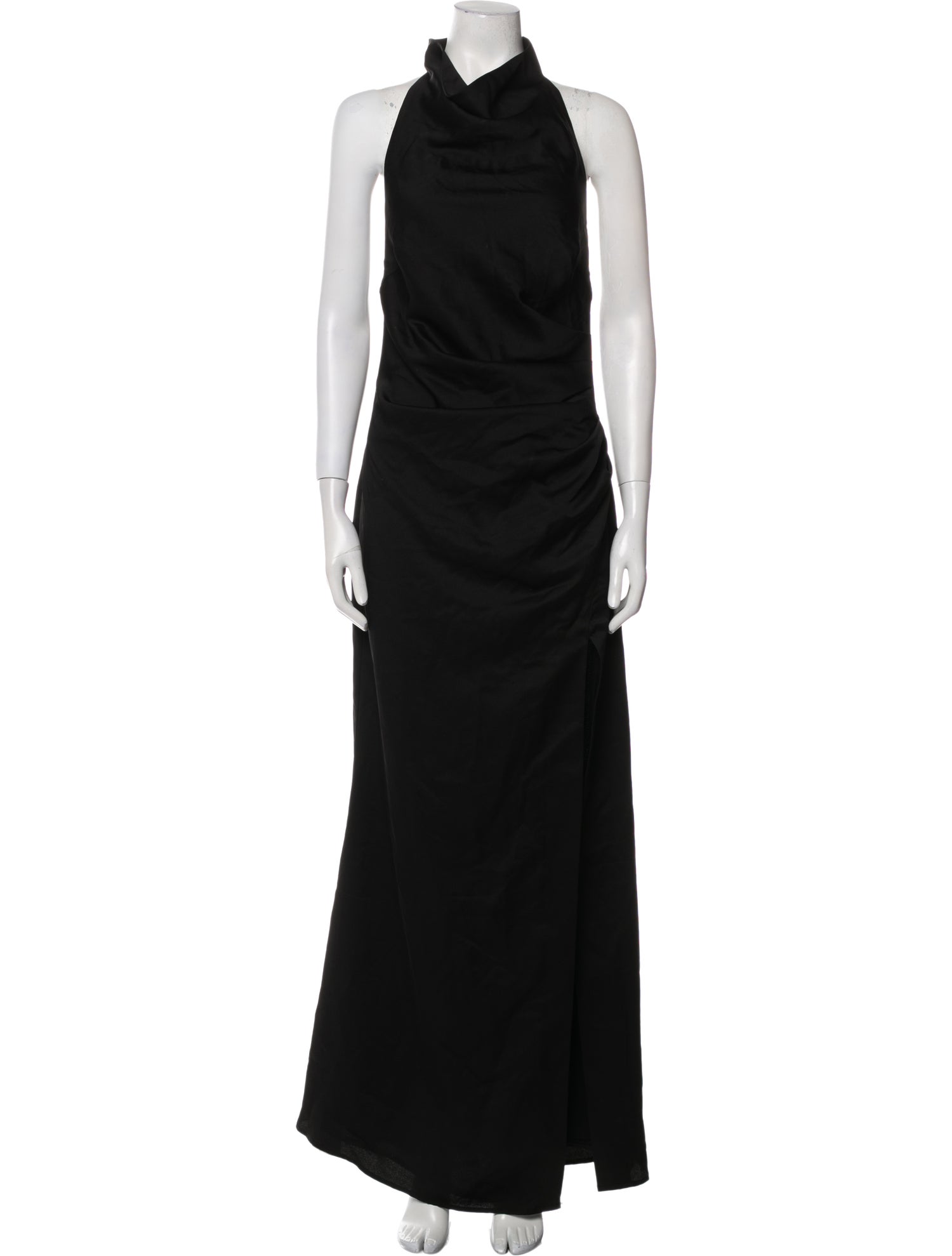 Misha Cowl Neck Long Dress