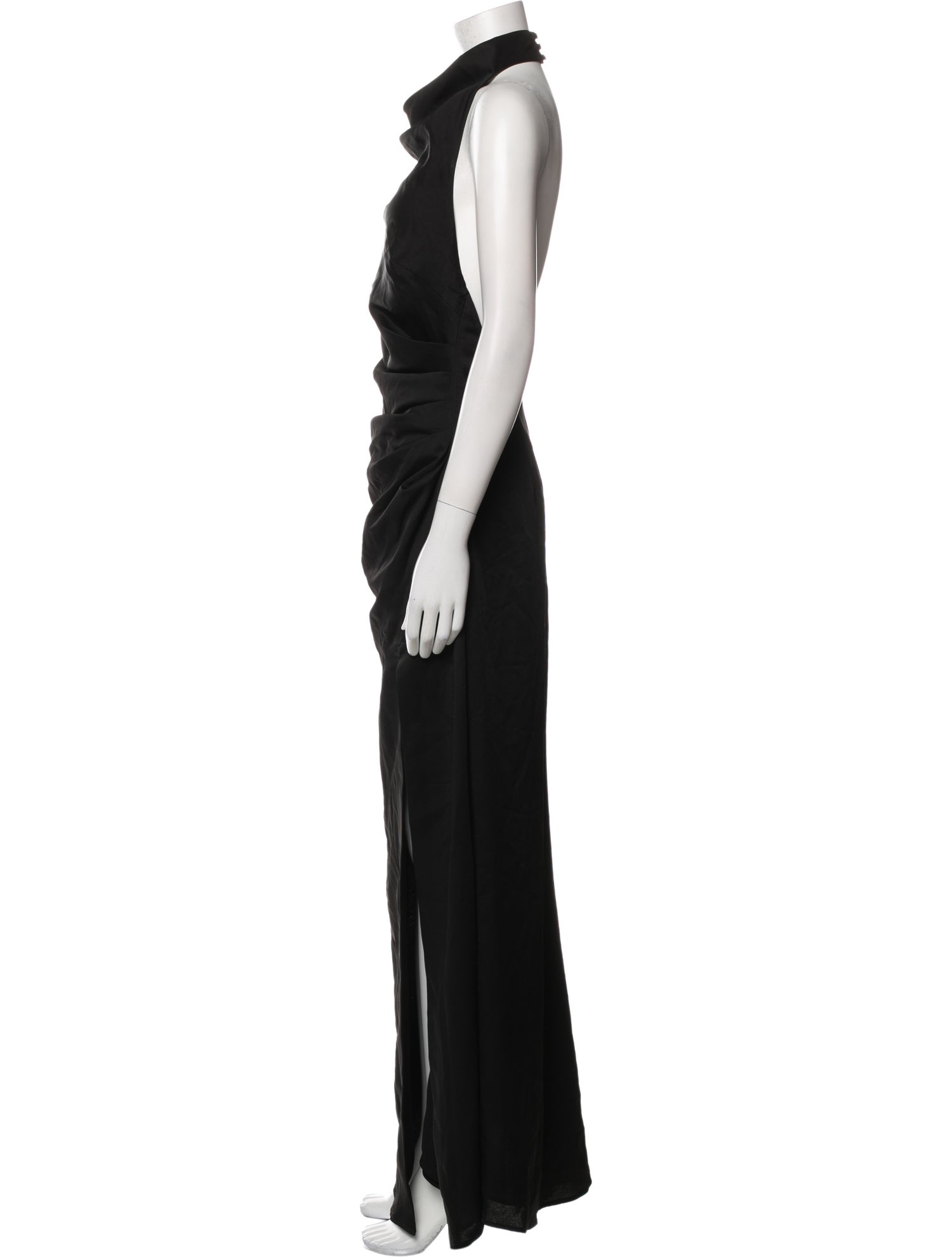 Misha Cowl Neck Long Dress