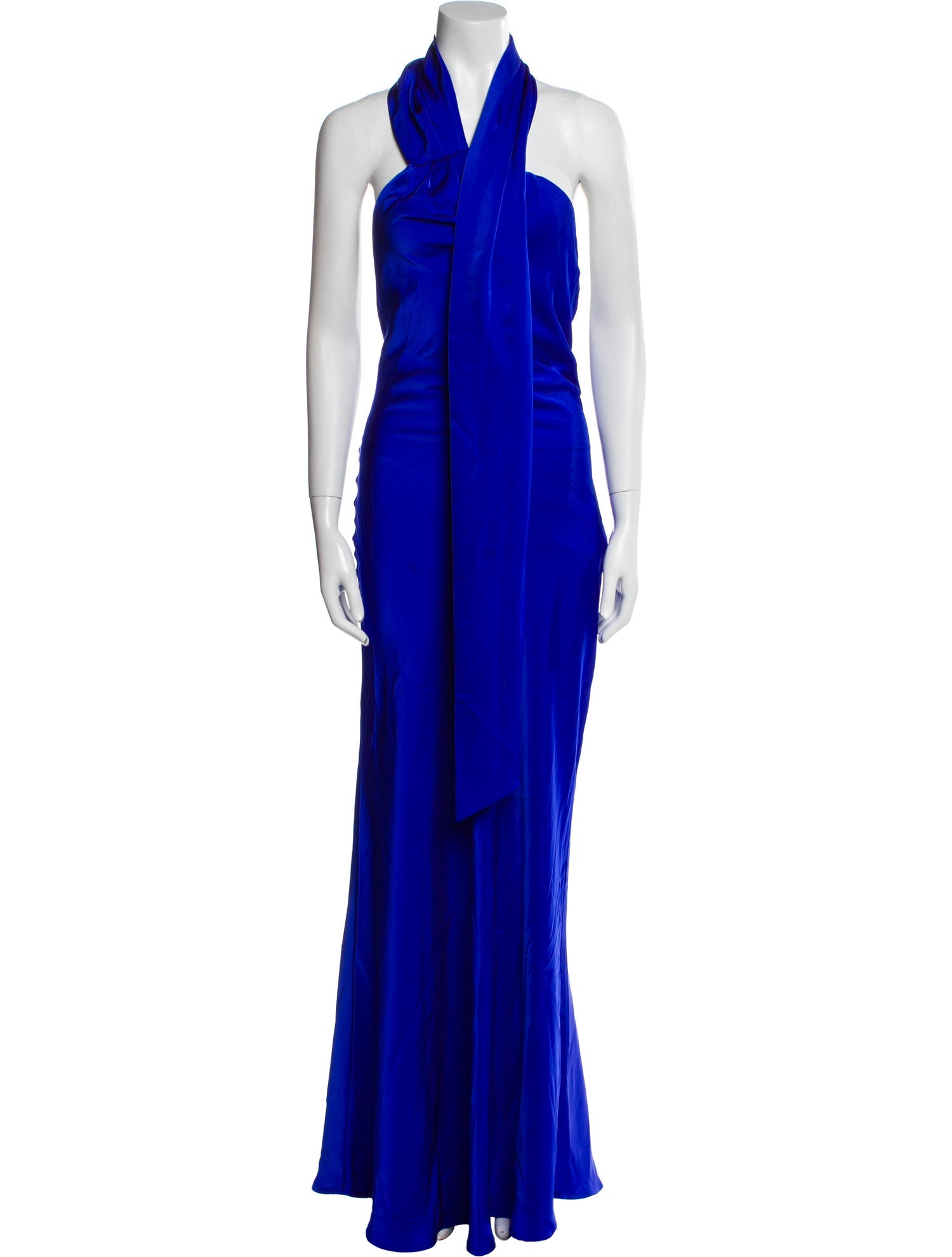 Misha Halterneck Long Dress