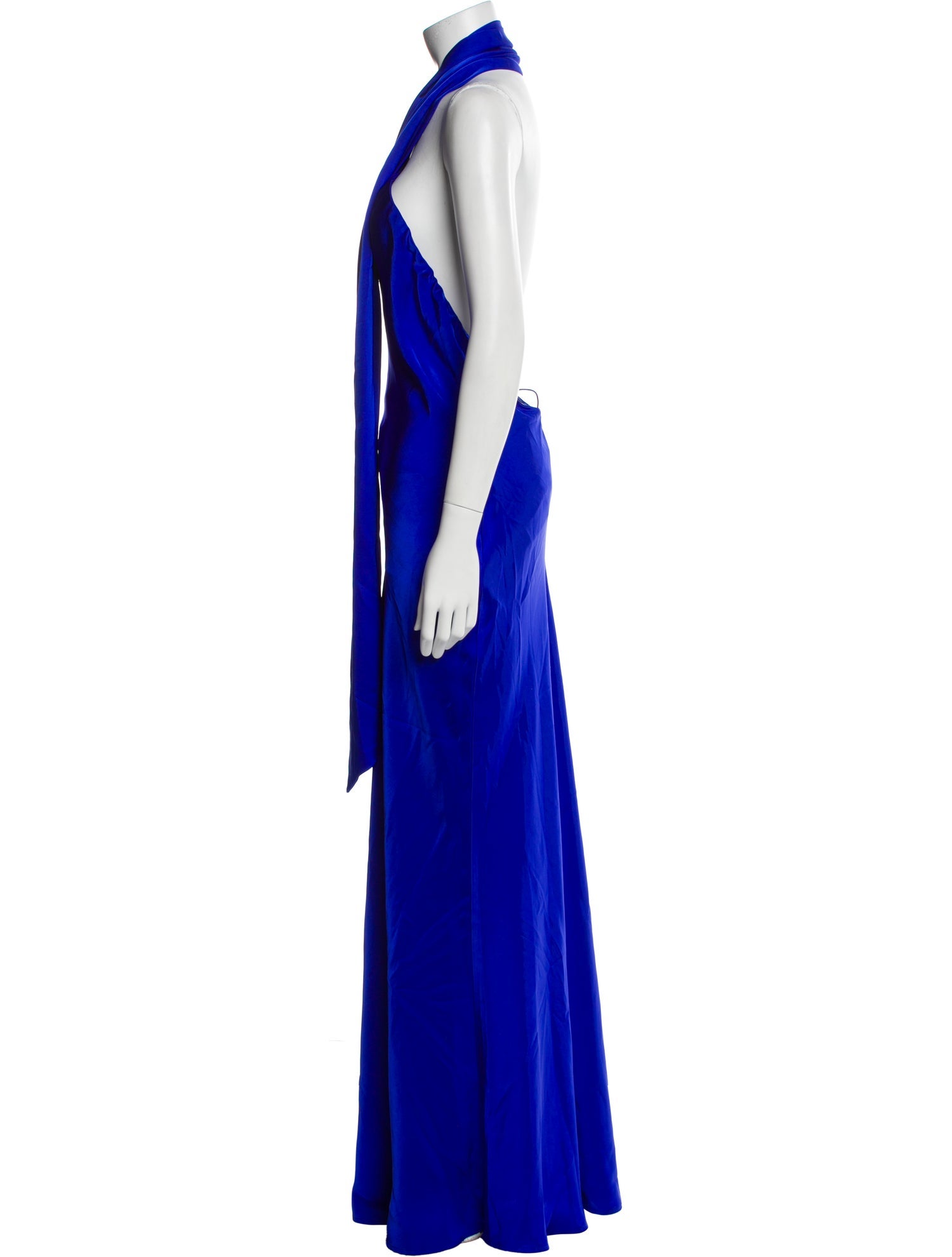Misha Halterneck Long Dress