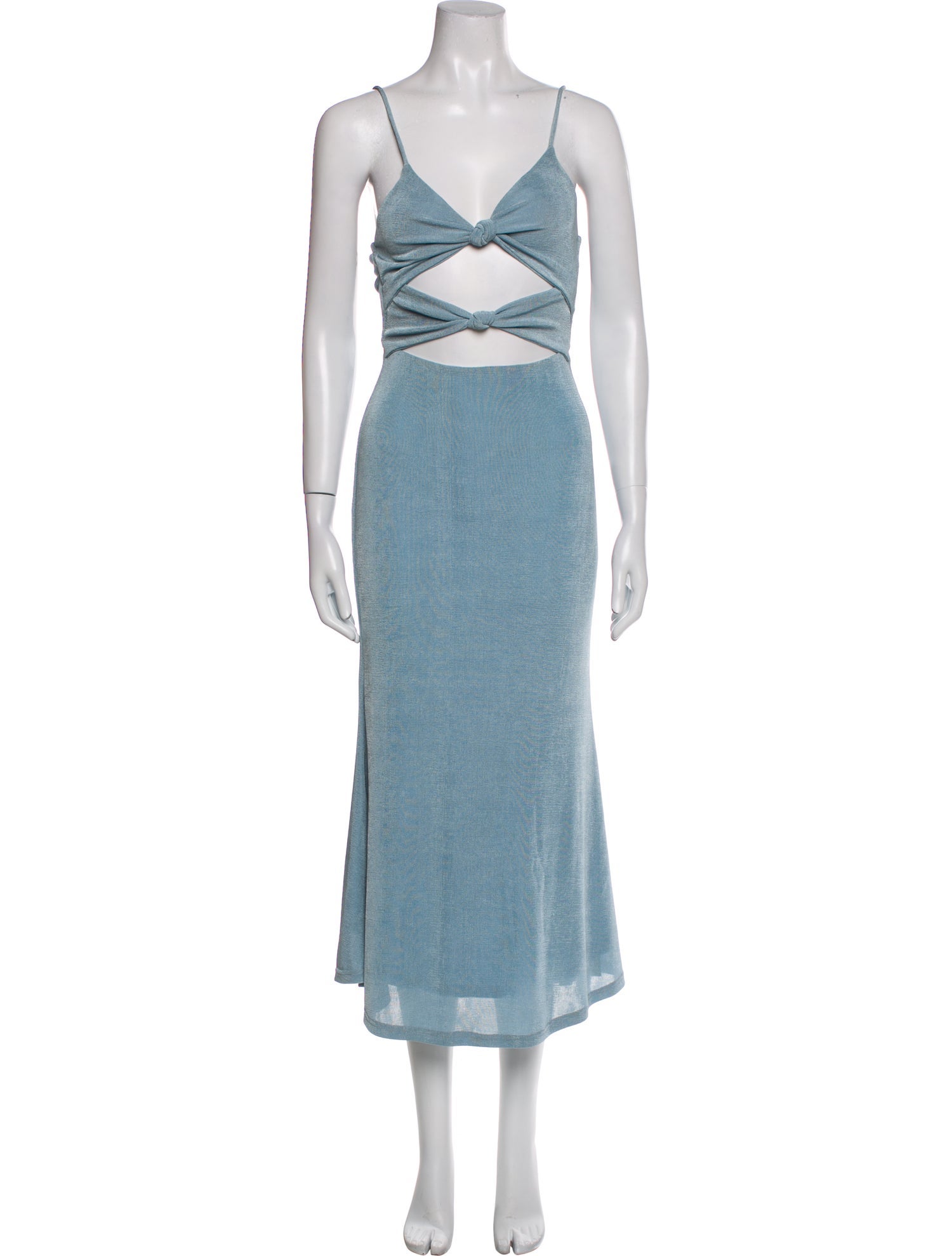 Misha V-Neck Long Dress