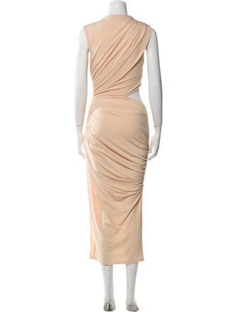 Misha Crew Neck Long Dress