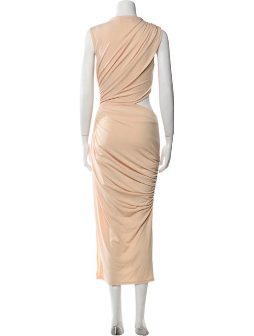 Misha Crew Neck Long Dress