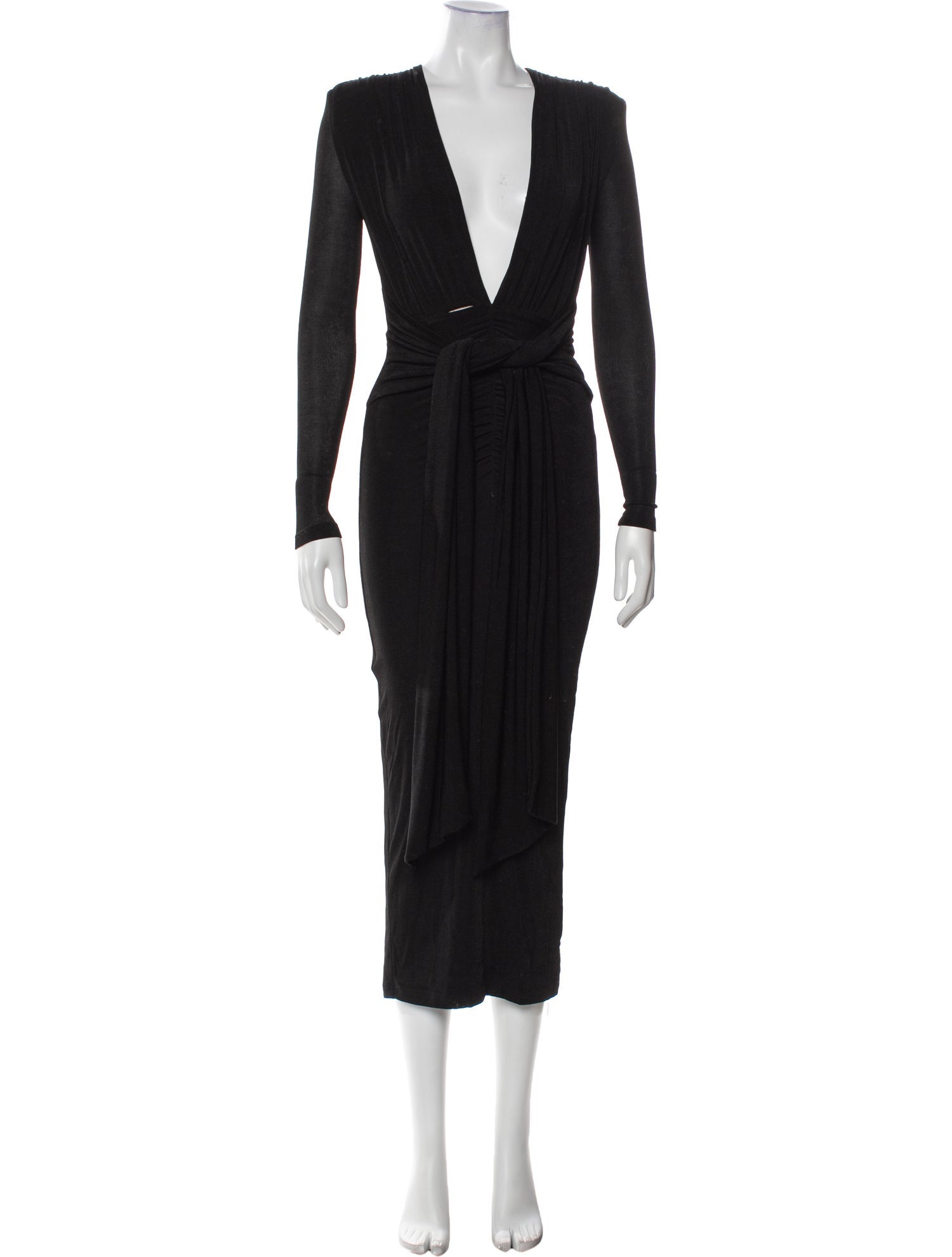 Misha V-Neck Long Dress w/ Tags