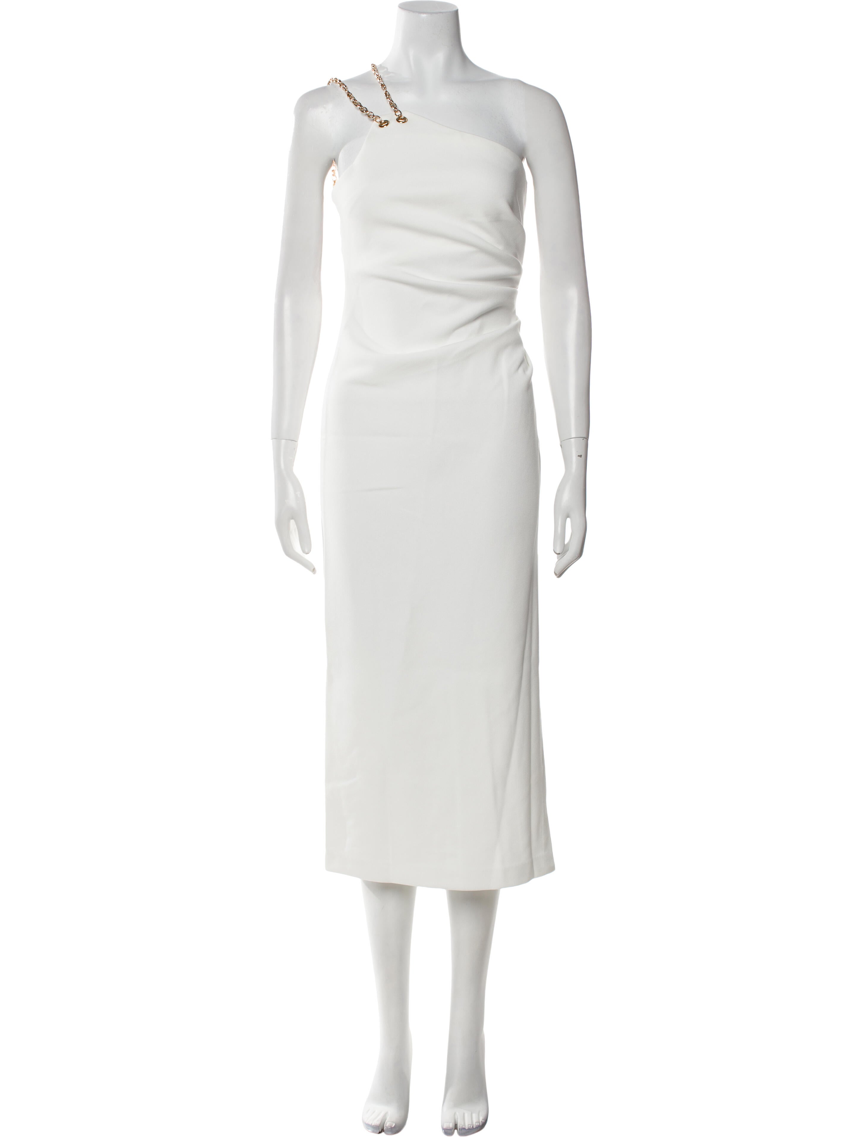 Misha One-Shoulder Long Dress w/ Tags