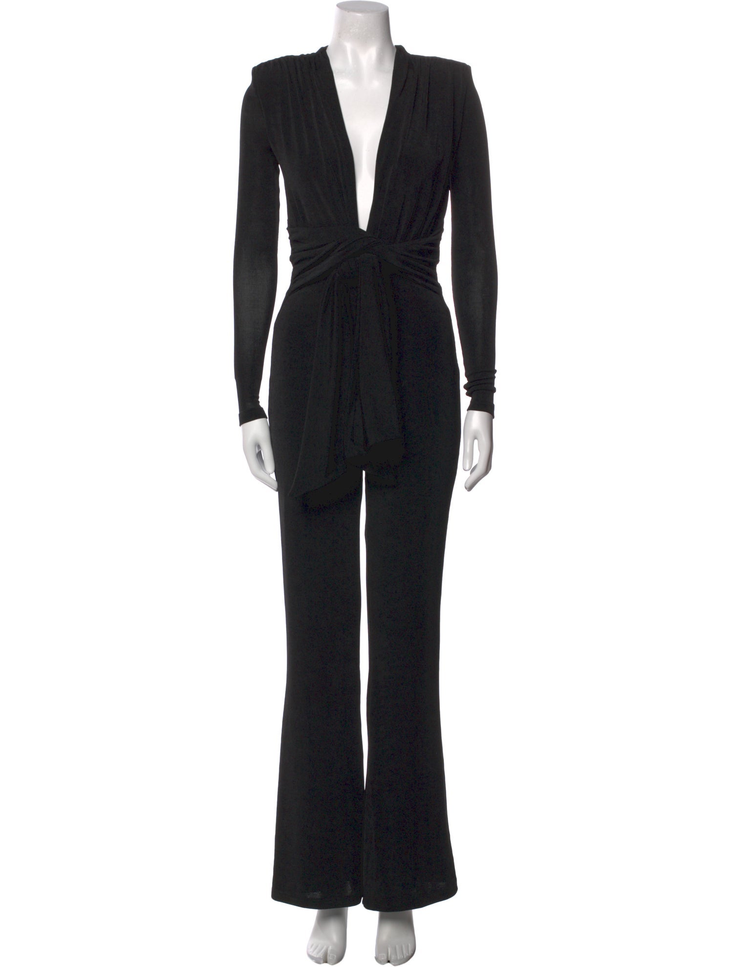 Misha Plunge Neckline Jumpsuit