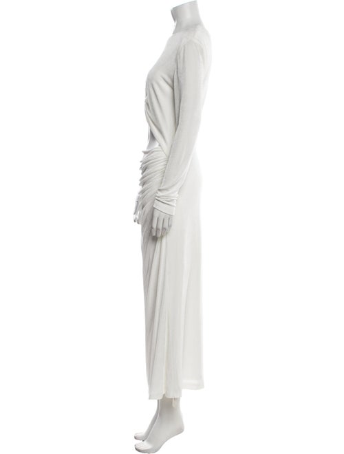 Misha Scoop Neck Long Dress