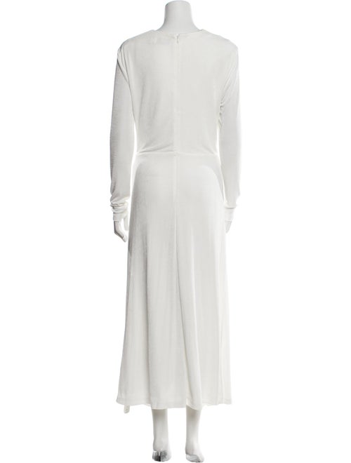 Misha Scoop Neck Long Dress