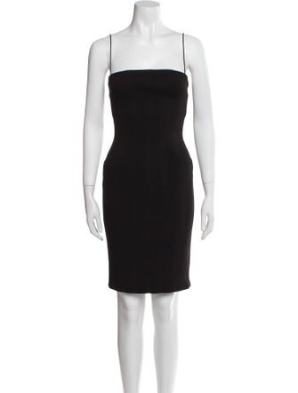 Misha Square Neckline Mini Dress