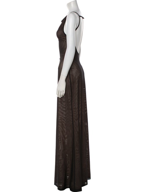 Misha Cowl Neck Long Dress