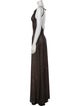 Misha Cowl Neck Long Dress