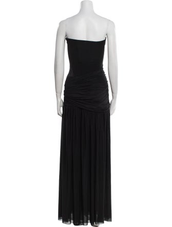 Misha Strapless Long Dress