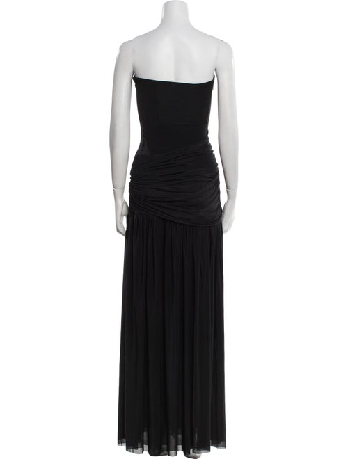 Misha Strapless Long Dress