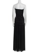 Misha Strapless Long Dress