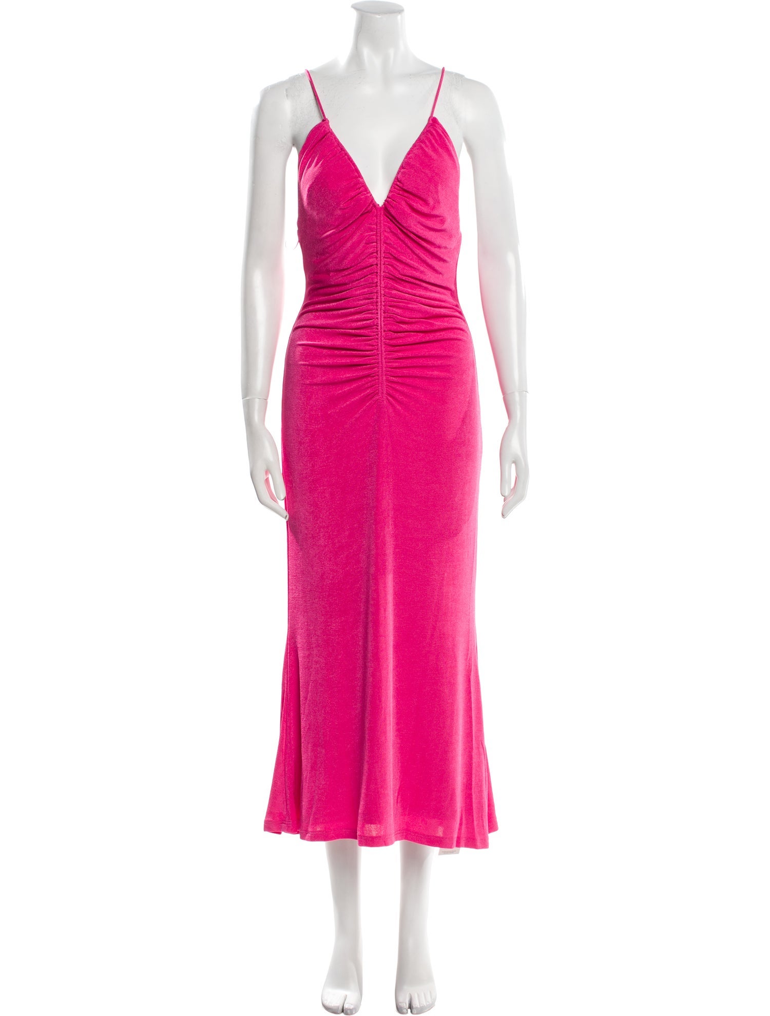 Misha V-Neck Midi Length Dress w/ Tags