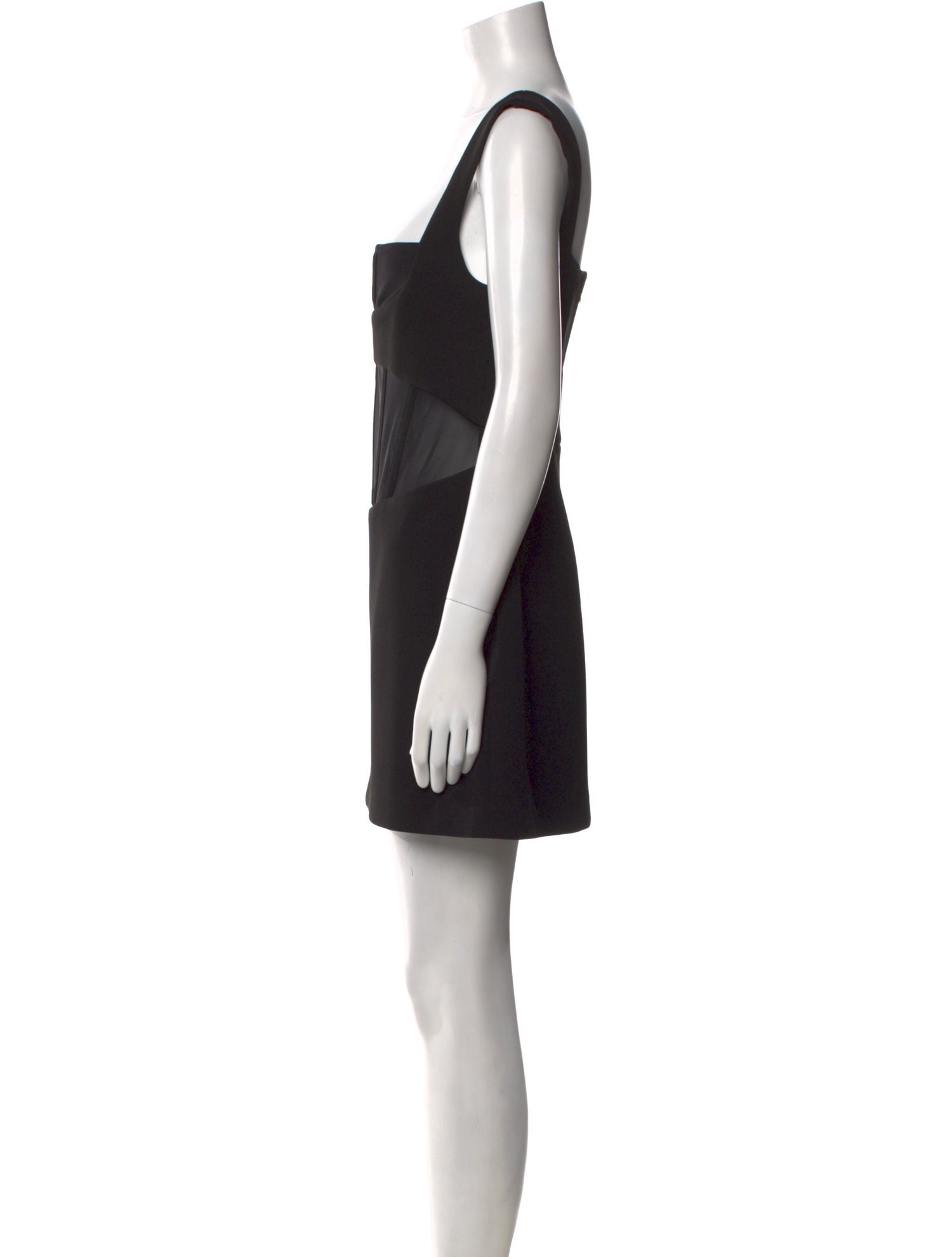 Misha Square Neckline Mini Dress