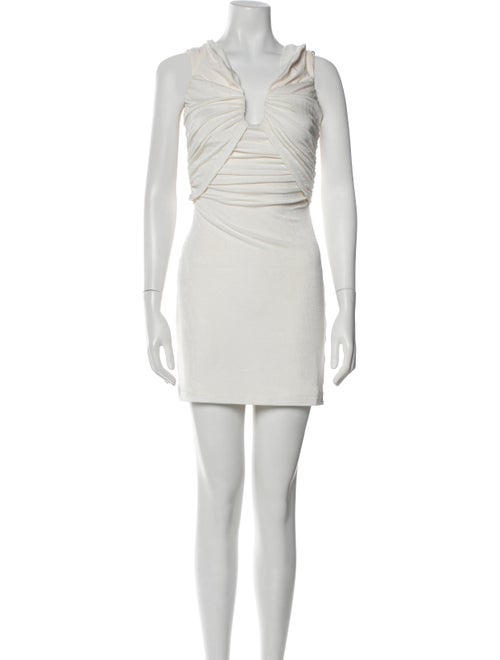 Misha V-Neck Mini Dress