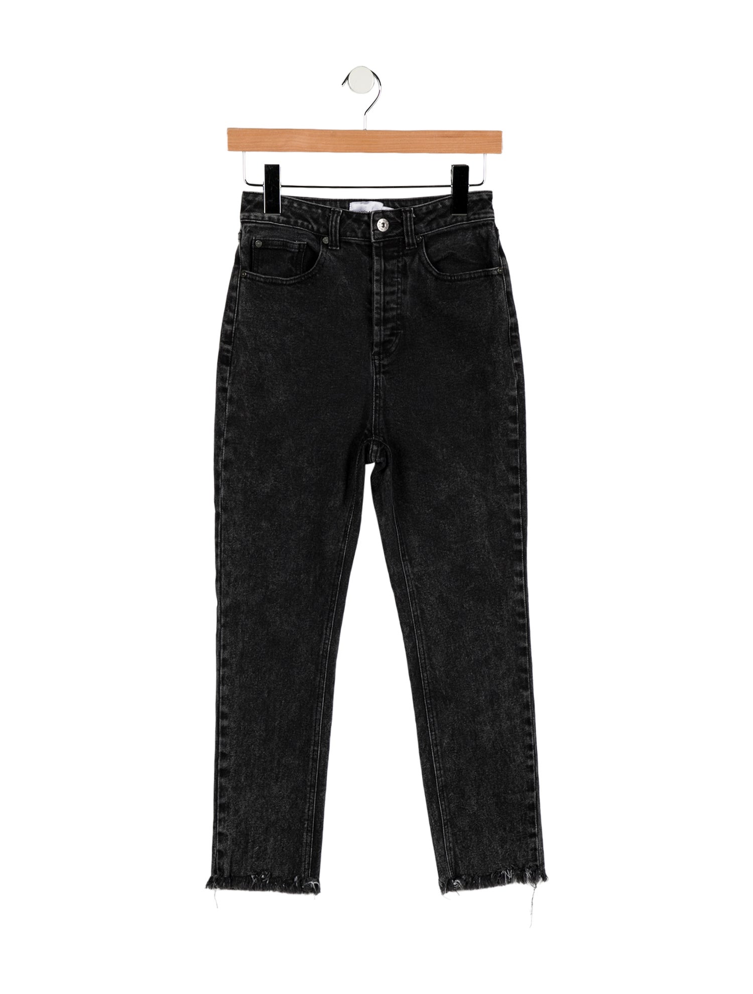 Misha High-Rise Straight Leg Jeans