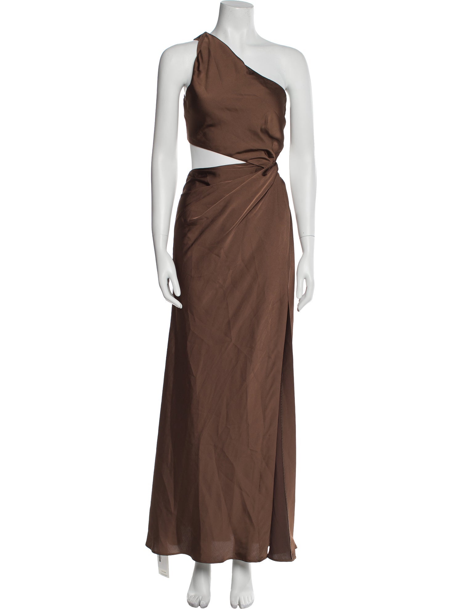 Misha One-Shoulder Long Dress