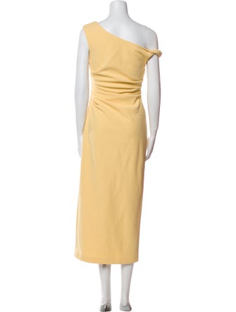 Misha One-Shoulder Long Dress