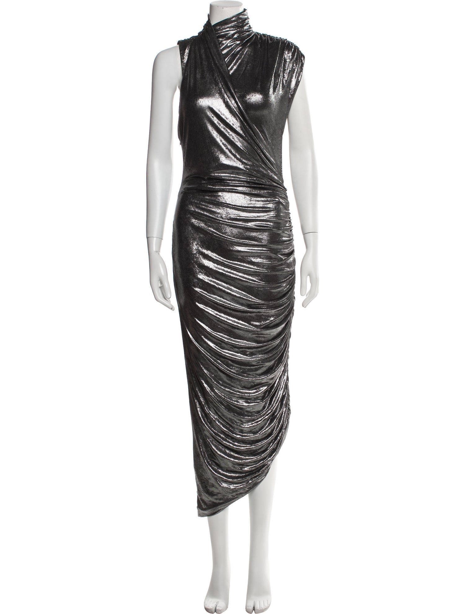 Misha Turtleneck Long Dress