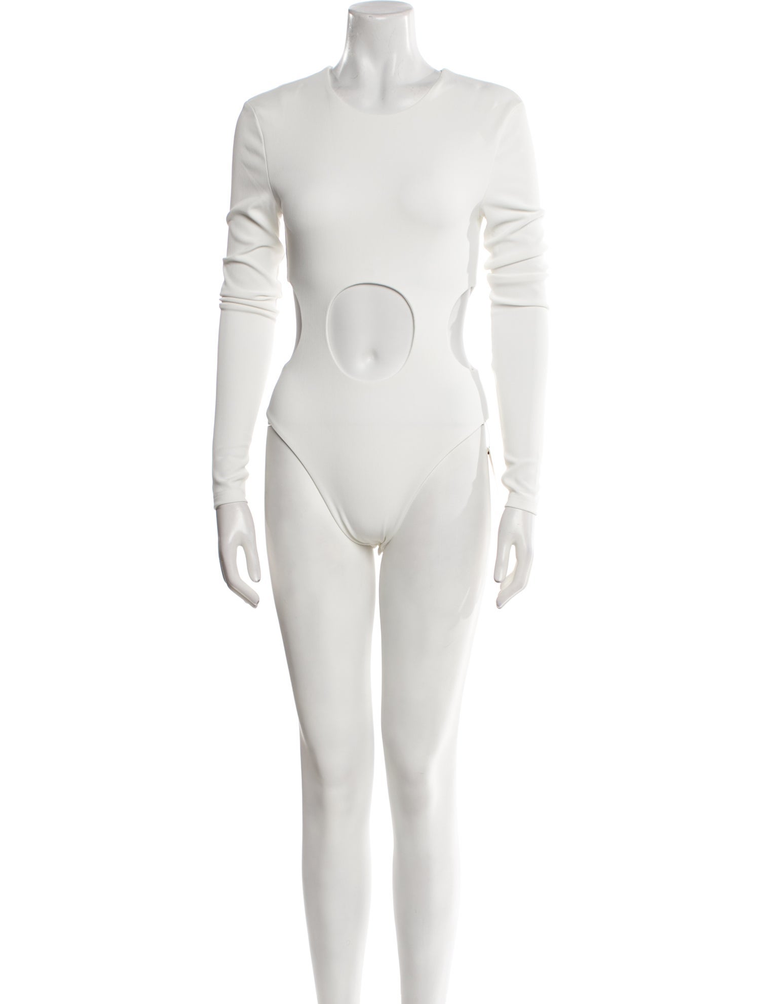 Misha Crew Neck Three-Quarter Sleeve Bodysuit