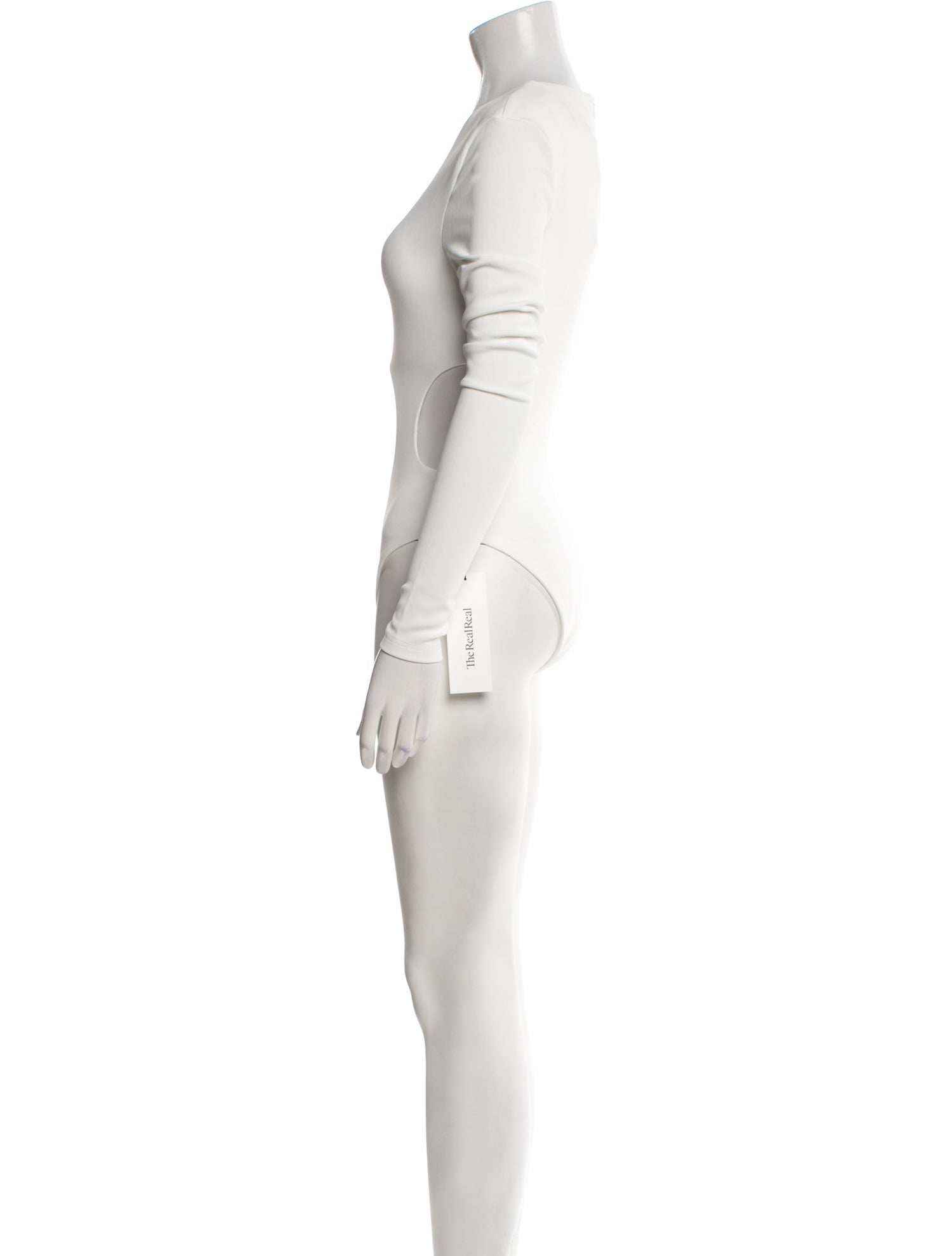 Misha Crew Neck Three-Quarter Sleeve Bodysuit