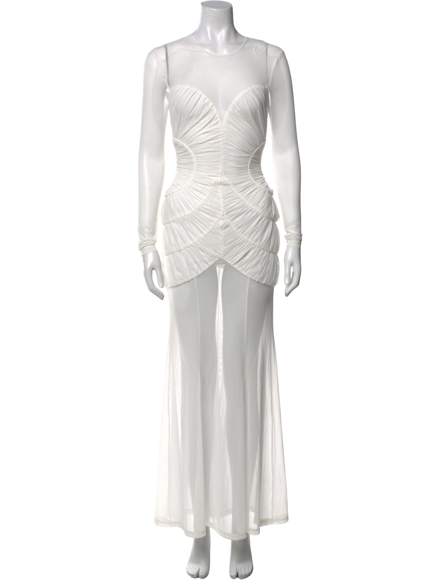 Misha Scoop Neck Long Dress w/ Tags