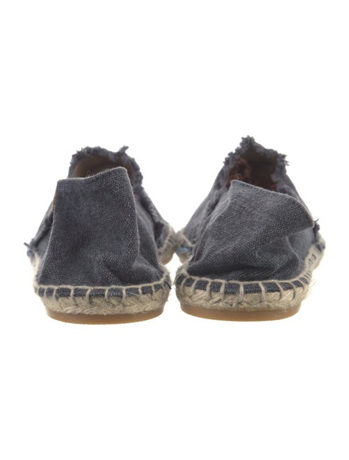 mint&rose Printed Raw-Edge Trim Espadrilles