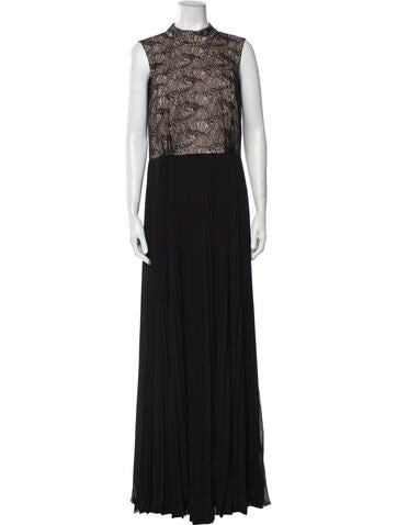 Mikael Aghal Dresses Mock Neck Long Dress us 12 | XL