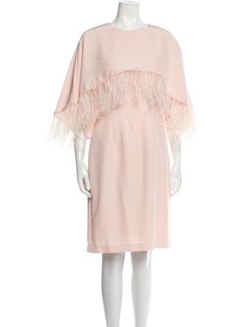 Mikael Aghal Dresses Crew Neck Knee-Length Dress M