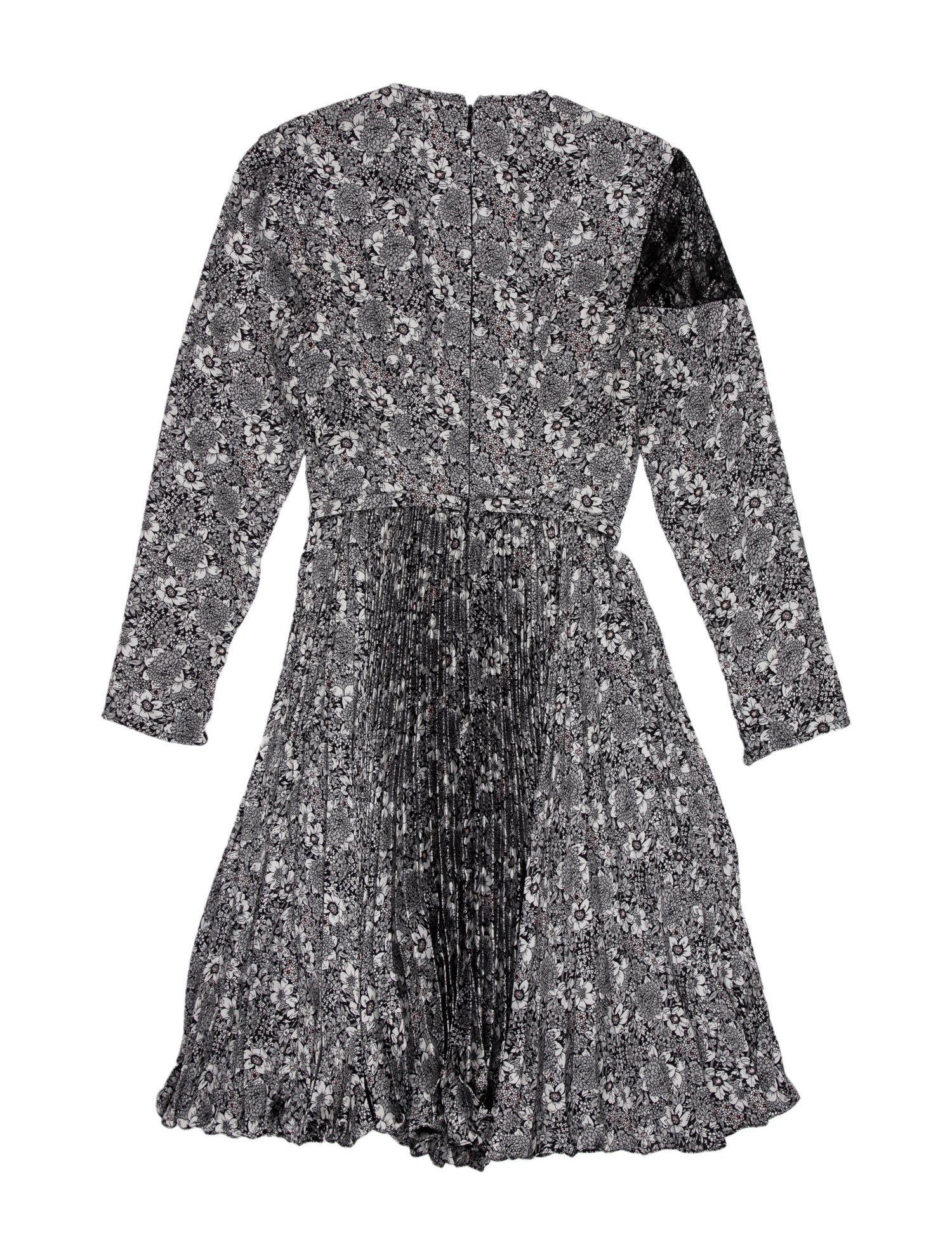 Mikael Aghal Floral Print Knee-Length Dress